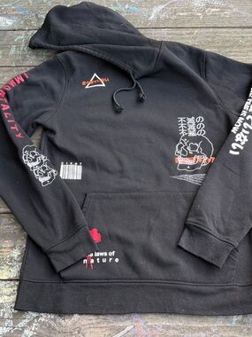 Brooklyn Cloth Black Graphic Hoodie